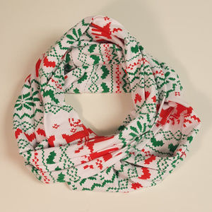 Christmas Circle Scarf Child